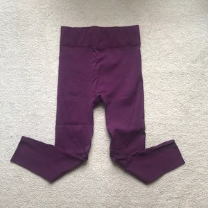 Purple Fabletics leggings